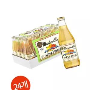 마르티넬리 스파클링 사과 주스 296ml 24개 카페용