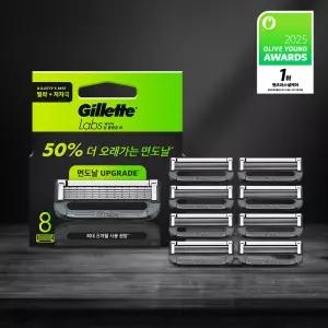 질레트 랩스 딥클렌징바 면도날 8개입 4070878