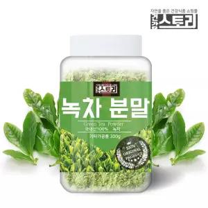 건강스토리 국내산 녹차 분말 300g