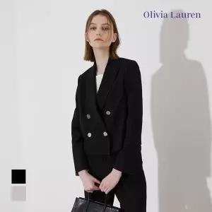 [올리비아로렌] [OLIVIA LAUREN] 더블 크롭자켓_VOCGA3S2356