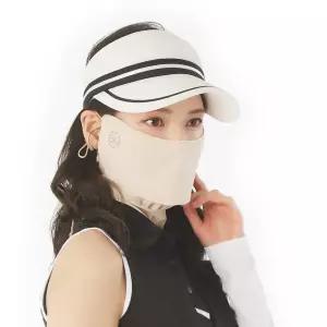 고운골프 UV차단 레인보우 리본 골프마스크 스포츠마스크