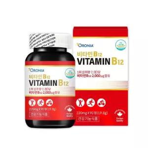 오로니아 비타민 B12 220mg x 90캡슐