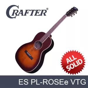 크래프터 ES PL-ROSEe VTG팔러바디 올솔리드 EQ장착 통기타