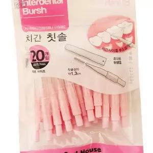 유어샵 임플란트 I형 치석 국내산 칫솔 생산 국산 1P 교정기이물질제거 20입 0.7mm 휴대용치간