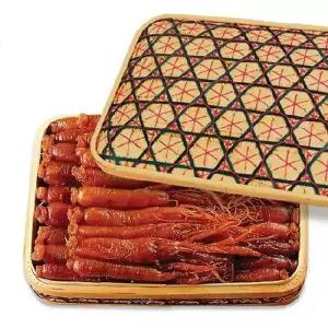 [명가일품][금삼골드] 홍삼정과 특특대 2.5kg (바구니 포함) 보자기 포장