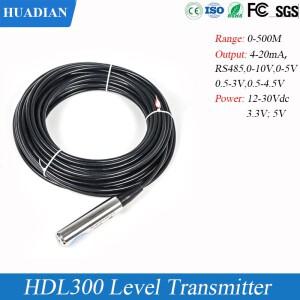 레벨 트랜스미터 컨트롤러 센서 물 탱크 표시기 80M 4-20MA RS485 0.5-3V
