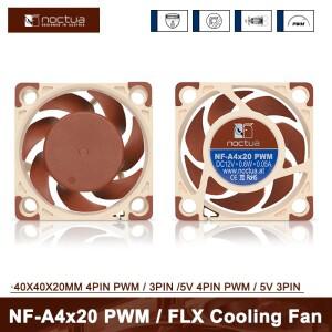 Noctua NF-A4x20 40mm 컴퓨터 케이스 팬 5V/12V PWM/FLX CPU 냉각 자동 스마트 온도 제어 초소형