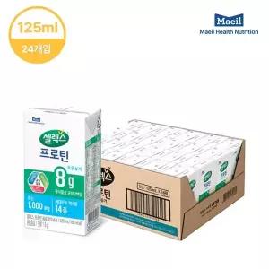 셀렉스 브랜드관 [본사직영] 마시는 프로틴 음료 로우슈거 1박스 (125ml x 24입)