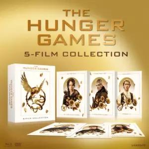 헝거 게임 얼티밋 5편 컬렉션 컬렉터스 박스 세트 [블루레이 + DVD 한정 카드]