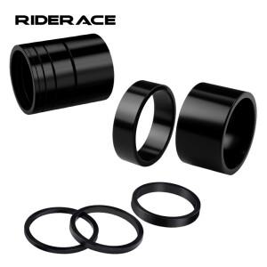 자전거 헤드셋 스페이서 알루미늄 합금 28.6mm 스템 와셔 스티어러 튜브 포크 높이 조절 링 2/3/5/10/20mm