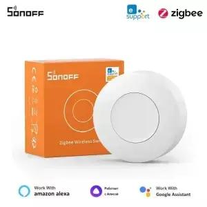 SONOFF SNZB-01P Zigbee 무선 스위치 버튼 스마트 장면 EWeLink APP Alexa Home Assistant 용 홈 음성 제어