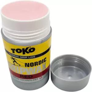 TOKO 그립 왁스 레드 25g 크로스 컨트리 및 클래식 스키를 위한 중온 킥 XC 레이싱 트레이닝 투어를 러브온