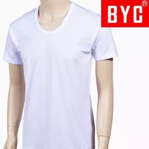 BYC 면100 남자 무지 반팔런닝 남성메리야스 빅사이즈 군대런닝 고급순면 난닝구 런닝셔츠