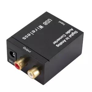 디지털아날로그 오디오 변환기 Bluetooth 호환 광섬유 Toslink 동축 신호RCA R/L 디코더 SPDIF DAC