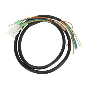 Yuecoom 10인치 전기 스쿠터 모터 와이어, 2.5mm 1200W 범용 고감도 라인 케이블 부품 액세서리