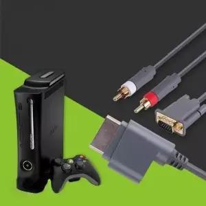 컴퓨터조립 케이블 쿨러연장 VGA AV 게임기 360용 2RCA 쿨러 coms 1.8M Xbox