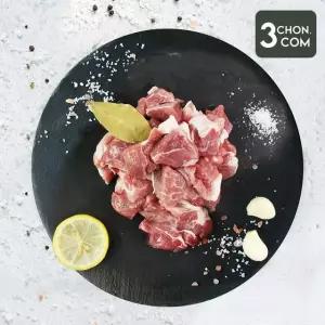 [삼촌밥먹자] 무항생제 우리한돈 뒷다리살 1kg 찌개용