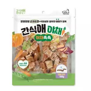바른츄 애견간식 고구마큐브 대용량 1kg 강아지간식 반려견 고구마간식 트릿