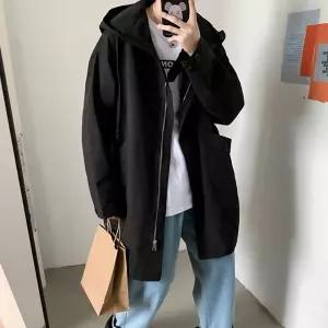 컬러 친구선물 옷쇼핑몰 야상 아우터 블랙 봄잠바 데일리룩 남자 [a9F115E]