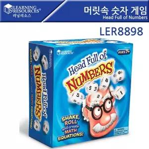주사위 숫자 수학보드 머릿속 러닝리소스_LER8898 게임 [a116096]