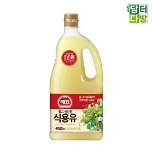 해표 요리조미료 식용유 기름 감칠맛 X 3개 1.8L [aAC994D]