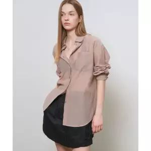 제너럴아이디어 WBE2L03531BE 남성 셔츠 옥스포드 썸머 링클 시어 [PINK BEIGE] WBE2L03531 6070372