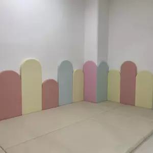 파주 서울 고양 학교 유아방 어린이집 안전매트 보호쿠션 벽매트 가격 제작 견적문의