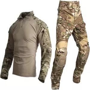 Paintball Equipment Tacticam bdu Emerson Combat G3 ユニフォ ム 무릎 패드가 달린 멀티캠 MC