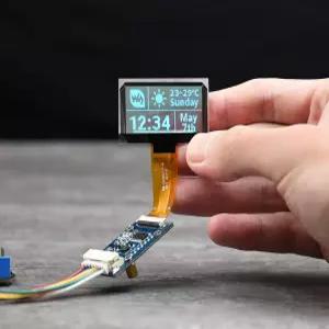UeeKKoo 1.51인치 투명 OLED Raspberry Pi Zero 2W와 호환 128 x 64 해상도 SPI/I2C 인터페이스 임베디드