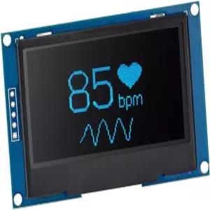 아두이노 R3 ESP32(블루)용 OLED 스크린 모듈 2.42인치 128x64 IIC I2C 디스플레이 SSD1309 드라이버