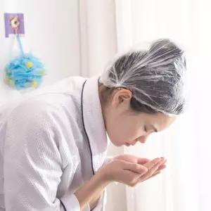 모자 헤어 염색 비닐 샤워 방수 헤어캡 캡 투명 위생 샤워캡 일회용 비닐캡