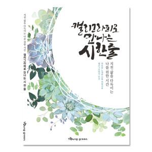 캘리그라피로 만나는 시한줄 캘리그라피펜 글씨 연습 손글씨 드로잉 집콕놀이