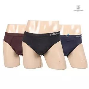 [제이큐]아날도바시니 남성 쿨아이스 삼각팬티 3종세트