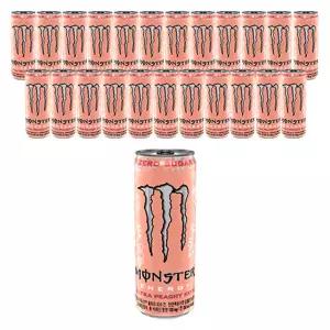 [코카콜라] 몬스터 에너지 피치 킨, 355ml, 24개