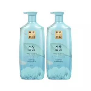 LG생활건강 리엔 자윤 서향 샴푸 950ml×2개 프루티 피오니향