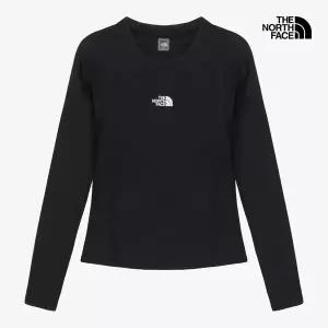 [노스페이스] 여성 에센셜 긴팔 래쉬가드 BLACK NT7TS31A