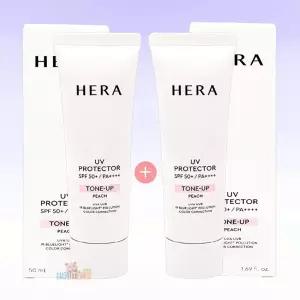 헤라 유브이 프로텍터 톤업 피치 50ml 2개