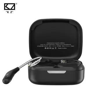 KZ AZ09 HD Bluetooth 호환 모듈 5.2 헤드폰 무선 업그레이드 케이블 HIFI 이어훅 CPIn 충전 빈 포함