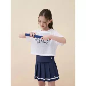 [BEANPOLE KIDS] 여아 메쉬 탑 & 폴리 저지 상하 세트  네이비 (BI6542G01R)