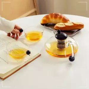 전자레인지용 내열유리 찻잔 세트 차포트 YWE57364