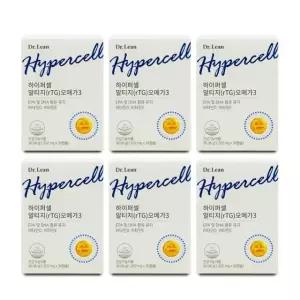 [닥터린]  닥터린 하이퍼셀 알티지(rTG) 오메가3 1202mg x 30캡슐 X 6박스 I