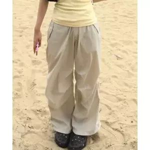 후아유 WHO.A.U Parachute Easy Active Pants(F) WHTAG2433F 117507