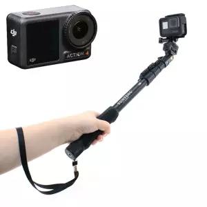 모노포드 DJI 오즈모 액션 4 호환 셀카봉 스마트폰 촬영 스틱 방송 영상 장비 캠봉