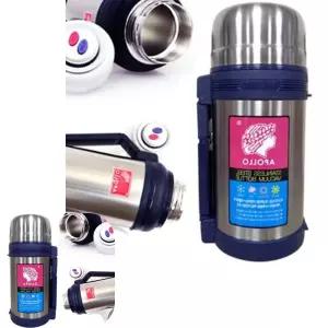 뮤 보냉병 아폴로보온병 대용량 스텐 보온병 1500ml 아이스