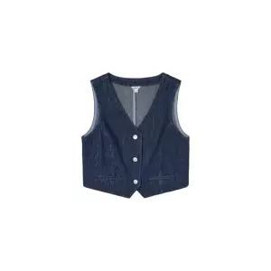 [게스]M 게스조끼 NQK OQ2D5976_MBL 여성 자가드 데님 베스트_MEDIUM BLUE