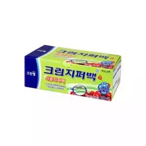 클린 크린? 이중 지퍼백 대 25cmx30cm 100매