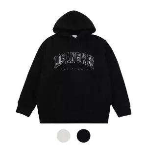 [모로엠]남성 양털 레터링 자수 캐주얼 후드티 9MI-TSA-LAHOODY