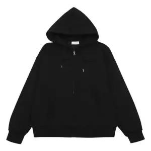 모로엠 남성 기모 오버핏 캐주얼 후드집업 VC-TSK-Q012