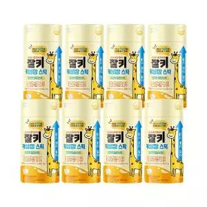 [빙그레] 잘키 어린이 키성장 스틱 망고맛 젤리 280g (14포) 8개 /16주분