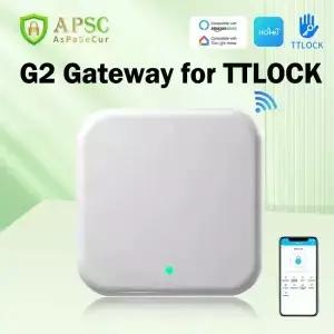 TTLOCK 게이트웨이 G2 G3 블루투스 와이파이 2.4G IoT 허브 WIFI/RJ45 스마트 홈 도어락 TThotel 앱 전화